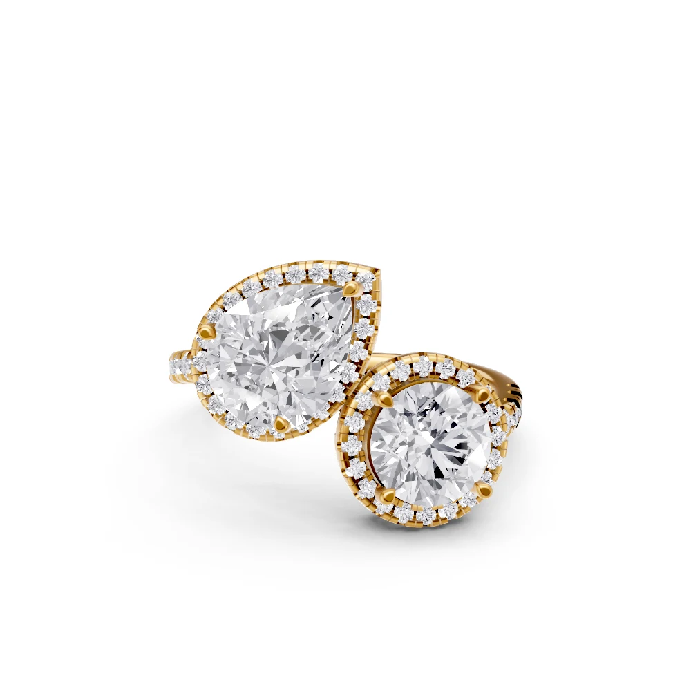 Fancy Center Stone Rings — design ILR-238